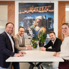 Harry Noppers, Roel Kuipers, Fenny den Boer, Erik Schilder